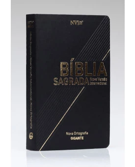 Bíblia Sagrada | NVI | Letra Gigante | Luxo | Nova Ortografia | Preta 
