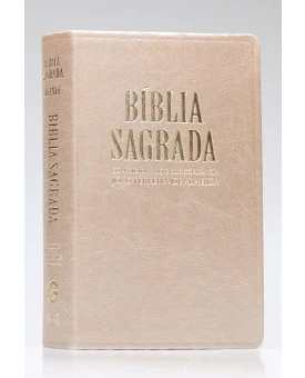 Bíblia Sagrada | RC | Letra Gigante | Luxo | Marfim Perolado | Índice