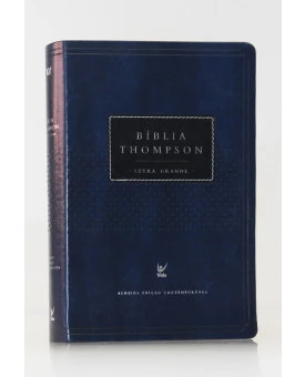 Bíblia de Estudo Thompson | AEC | Letra Grande | Luxo | Vinho e Preta