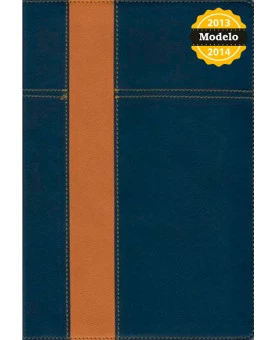 Bíblia de Estudo Thompson | Almeida Contemporânea | Luxo | Azul/Amarelo