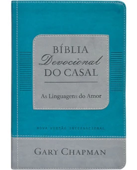 Bíblia Do Casal | As Linguagens Do Amor | Azul