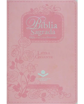 Bíblia Sagrada | RC | Letra Gigante | Luxo | Rosa | Índice