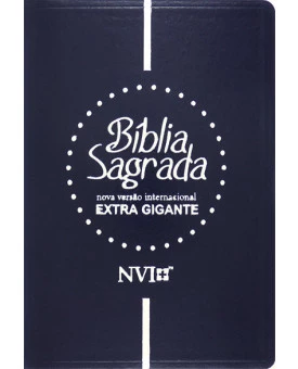 Bíblia Sagrada NVI | Azul | Luxo 