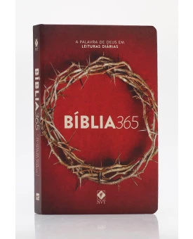Bíblia 365 | NVT | Letra Normal | Capa Dura | Coroa