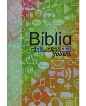 Bíblia Almeida Colorida Jovem | Letra Normal | Brochura | Redes Sociais 