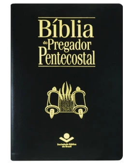 Bíblia Do Pregador Pentecostal | RC | Letra Normal | Luxo | Preta | Índice