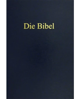 Bíblia em Alemão - Capa Dura - Azul