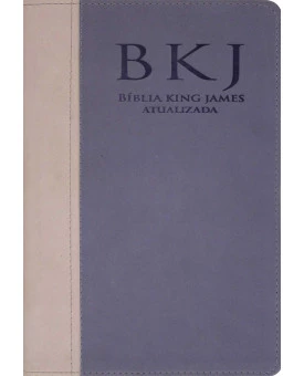 Bíblia | King James Atualizada | Letra Grande | Luxo | Rosa | Lilás