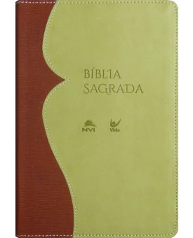 Bíblia Sagrada | NVI | Letra Normal | Luxo | Caramelo e Bege