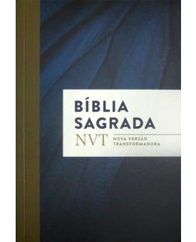 Bíblia Sagrada | NVT | Letra Normal | Brochura | Azul Marinho
