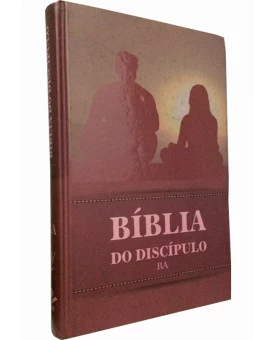 Bíblia Do Discípulo | RA | Letra Normal | Capa Dura | Rosa