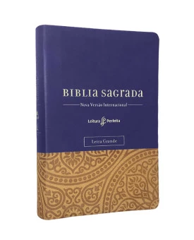 Bíblia Sagrada | NVI | Leitura Perfeita | Letra Grande | Luxo | Roxa