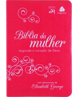 Bíblia Da Mulher | S21 | Letra Normal | Luxo | Pink 