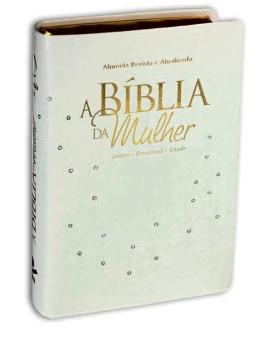 A Bíblia da Mulher | RA | Letra Normal | Luxo | Branca 
