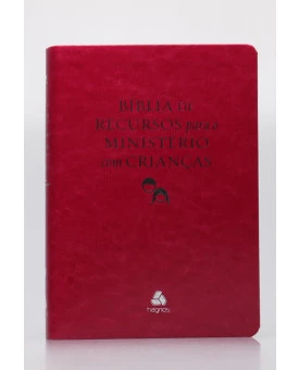 Bíblia De Recursos Para O Ministério Com Crianças | RA | Letra Normal | Luxo | Rosa