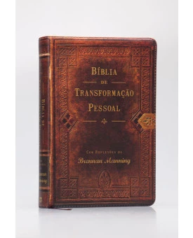 Bíblia de Transformação Pessoal | NTLH | Letra Normal | Capa Sintética | Marrom