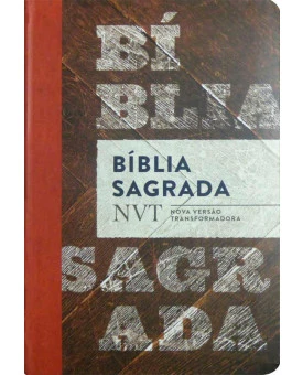 Bíblia Sagrada | NVT | Letra Normal | Flexível | Madeira 