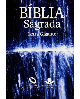 Bíblia Sagrada | NAA | Letra Gigante | Semi-Flexível | Água 