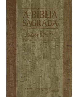 Bíblia Sagrada | ACF | Letra Gigante | Luxo | Madeira