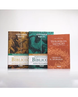 Box 2  Livros | Personagens Bíblicos | Alexander Whyte + Teologia da Salvação | Charles Spurgeon | Caminho da Sabedoria 