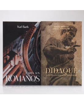 Kit 2 Livros | Cartas aos Romanos + Didaqué