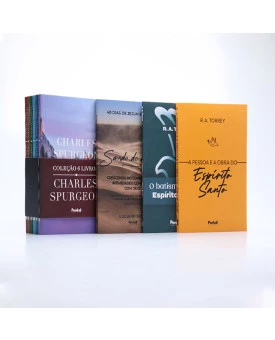Coleção 6 Livros | Charles Spurgeon + Saindo do Deserto + A Pessoa e a Obra + O Batismo | Esperando em Deus a Obra do Espírito 