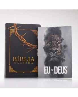 Kit Bíblia Sagrada NVT Coroa de Espinhos + Devocional Eu e Deus | Preciosa Sabedoria
