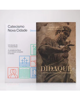 Kit 2 Livros | Devocional Catecismo Nova Cidade + Didaqué