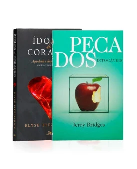 Kit 2 livros | Pecados Intocáveis | Jerry Bridges | Idolos do Coração | Elyse Fitzpatrick
