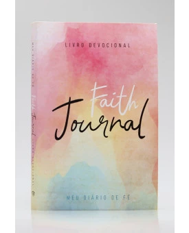 Devocional | Faith Journal | Meu Diário de Fé | Aquarela Soft