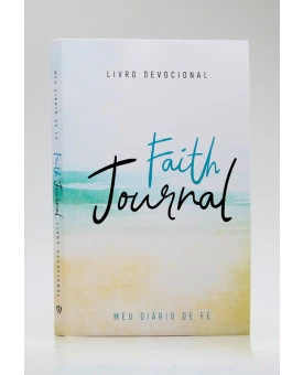 Devocional | Faith Journal | Meu Diário de Fé | Aquarela Praia