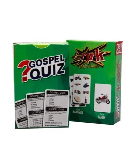 Jogo Gospel Quiz + Faruk Card Game