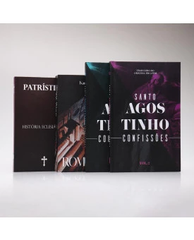 Kit 2 Livros + Confissões Vol.1 e Vol.2 | Clássicos Teológicos 