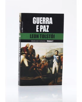 Guerra e Paz | Vol. 2 | Edição de Bolso | Leon Tolstói