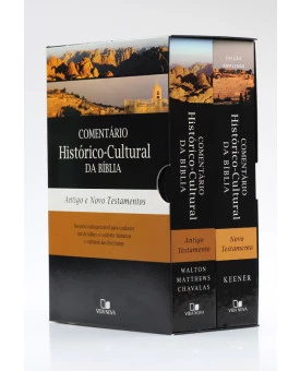 Box 2 livros | Comentário Histórico - Cultural da Bíblia | Vida Nova