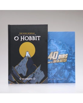Kit 2 Livros | 40 Dias com Liga da Justiça + Devocional O Hobbit
