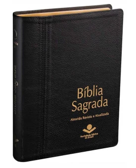 Bíblia Sagrada | RA | Letra Extragigante | Luxo | Couro 