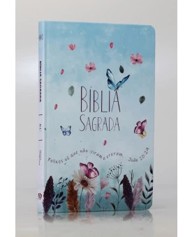 Bíblia Sagrada | RC | Letra Normal | Soft Touch | Jardim Secreto | Slim