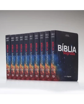 Kit 10 Bíblias | RC | Soft Touch | Nébula