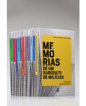 Kit 10 Livros | Clássicos da Literatura Brasileira | Pé da Letra