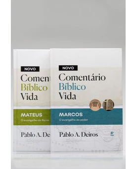 Kit 2 Livros | Novo Comentário Bíblico Vida | Pablo A. Deiros