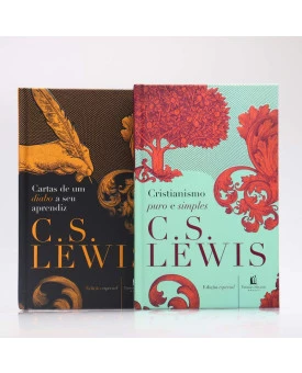 Kit 2 Livros | Cristianismo Puro e Simples + Cartas de um Diabo a Seu Aprendiz | C. S. Lewis