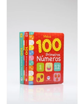 Kit 2 Livros | Meus 100 Primeiros Números e Palavras | Ciranda Cultural