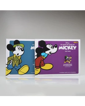 Kit 2 Livros | Os Anos de Ouro de Mickey | Em Quadrinhos | Bill Walsh