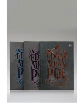 Kit 3 Livros | Contos | Edgar Allan Poe | Pé da Letra
