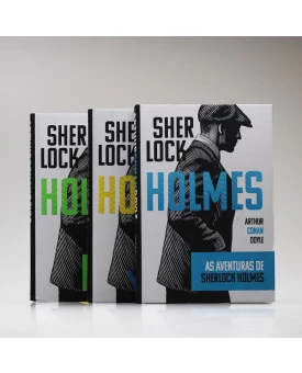 Kit 3 Livros | Sherlock Holmes | Capa Dura | Arthur Conan Doyle