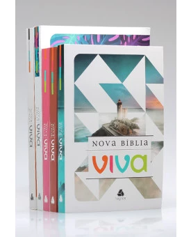 Kit 5 Bíblias | Nova Bíblia Viva 