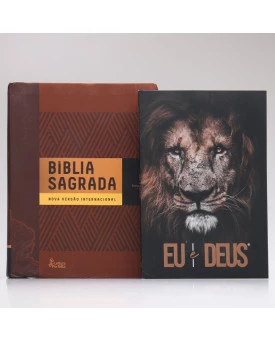 Kit Bíblia Com Espaços Para Anotações + Eu e Deus | Eu Sou