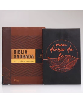 Kit Meu Diário de Fé | Bíblia Com Espaços Para Anotações + Masculina