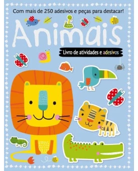 Livro de Atividades e Adesivos | Animais | Ciranda Cultural